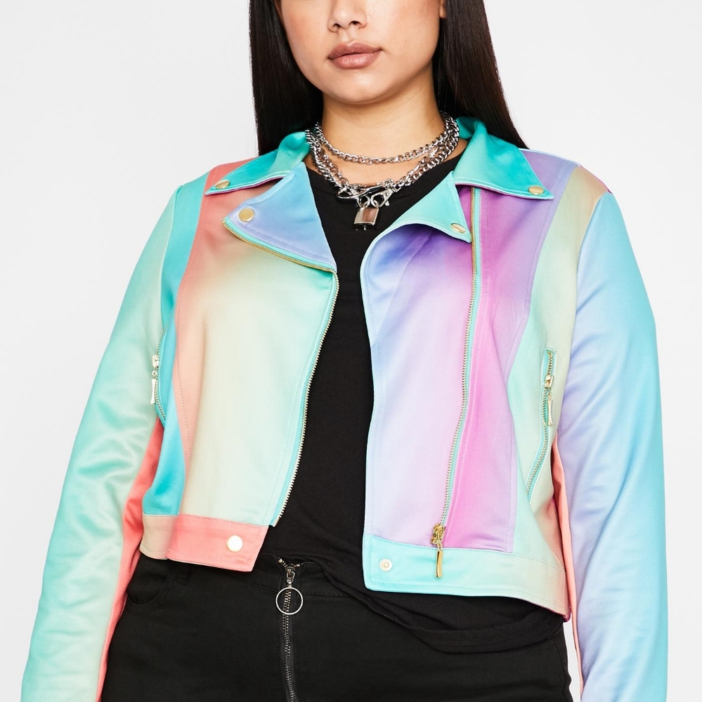 That Funky Rich Girl Moto Jacket 1X